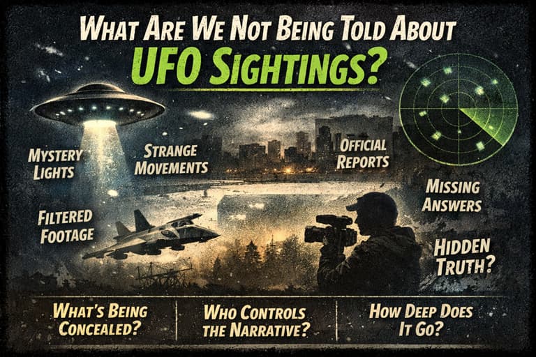 What Are We Not Being Told About UFO Sightings?