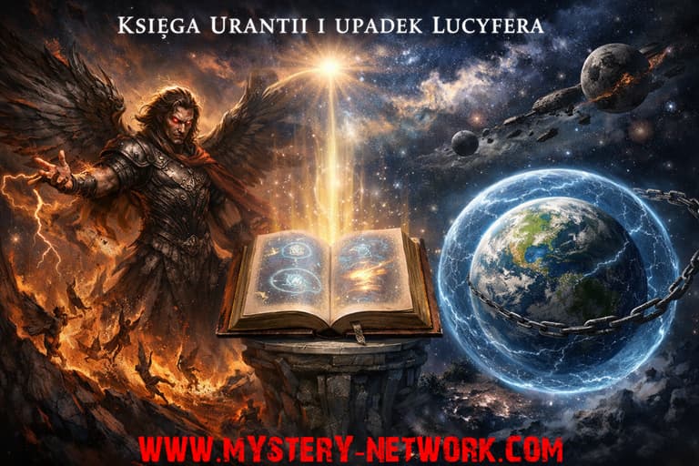 Księga Urantii i upadek Lucyfera – mroczna kronika buntu w kosmicznej administracji